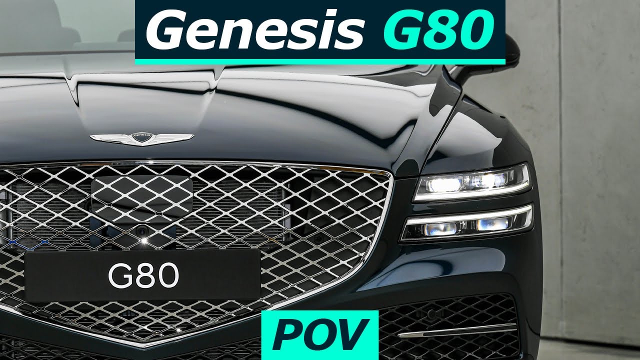 2021 Genesis G80 Sedan 3.5T POV Ride 