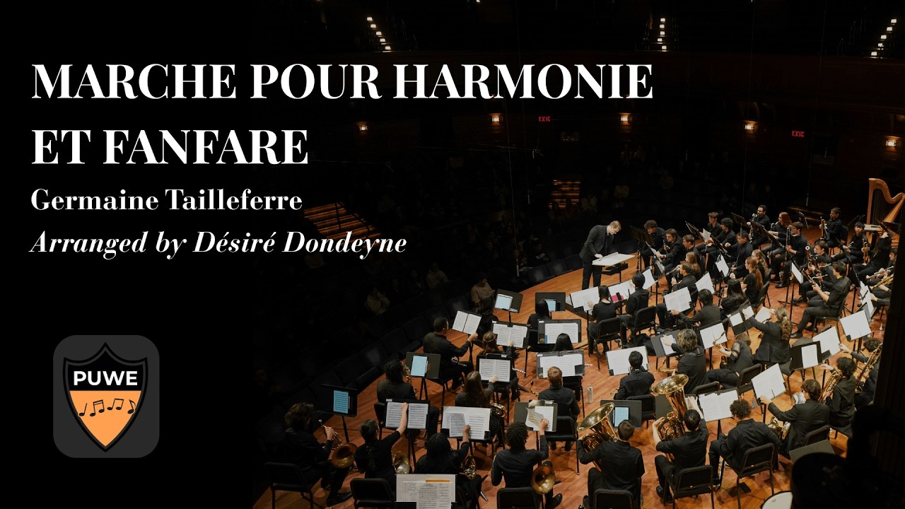 Germaine Tailleferre - Marche pour harmonie et fanfare (arr. Dondeyne)