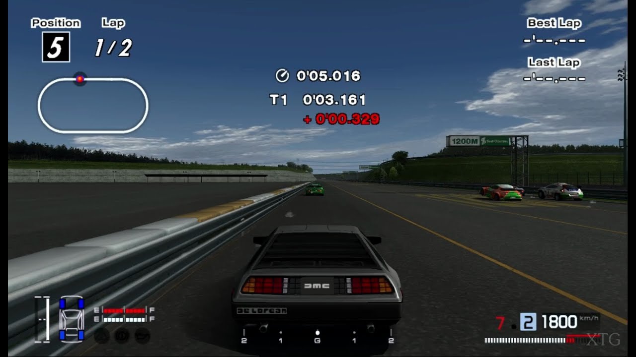 [#896] Gran Turismo 4 - DMC DeLorean S2 '04 PS2 Gameplay HD
