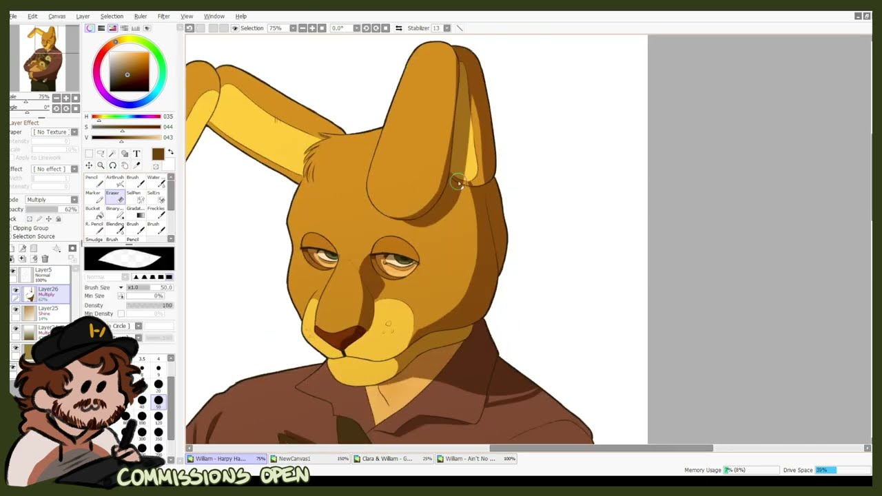 Harpy Hare - William Afton Speedpaint