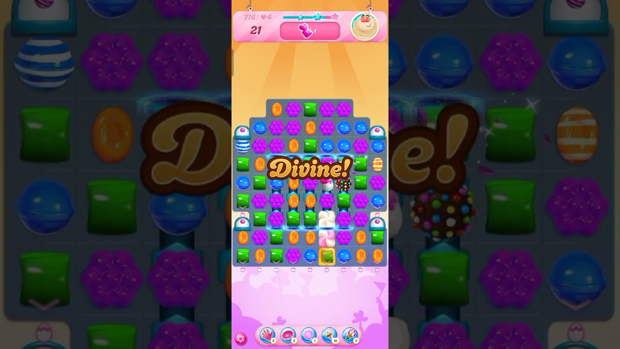 Candy crush level 712-720
