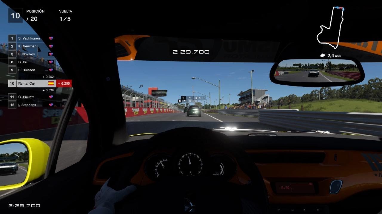 Gran Turismo 7 (GT7) Mount Panorama G29 - Citroen DS3 2011 Tuned vs Sophy - 2026-03-01 1435h