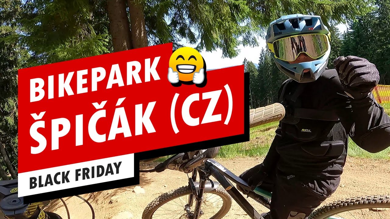 Bikepark Spicak – 9yo auf der Black Friday, Forest Bastard & Airbag