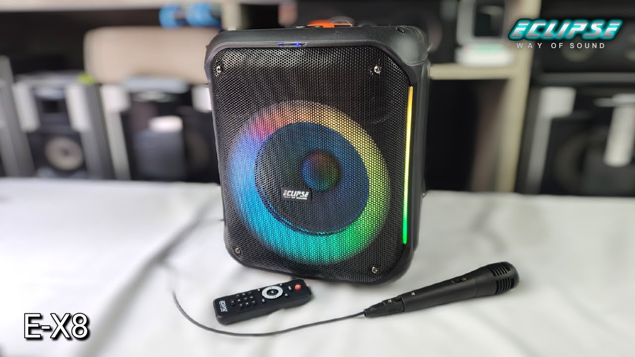 Unboxing (desembalando) Eclipse E-X8