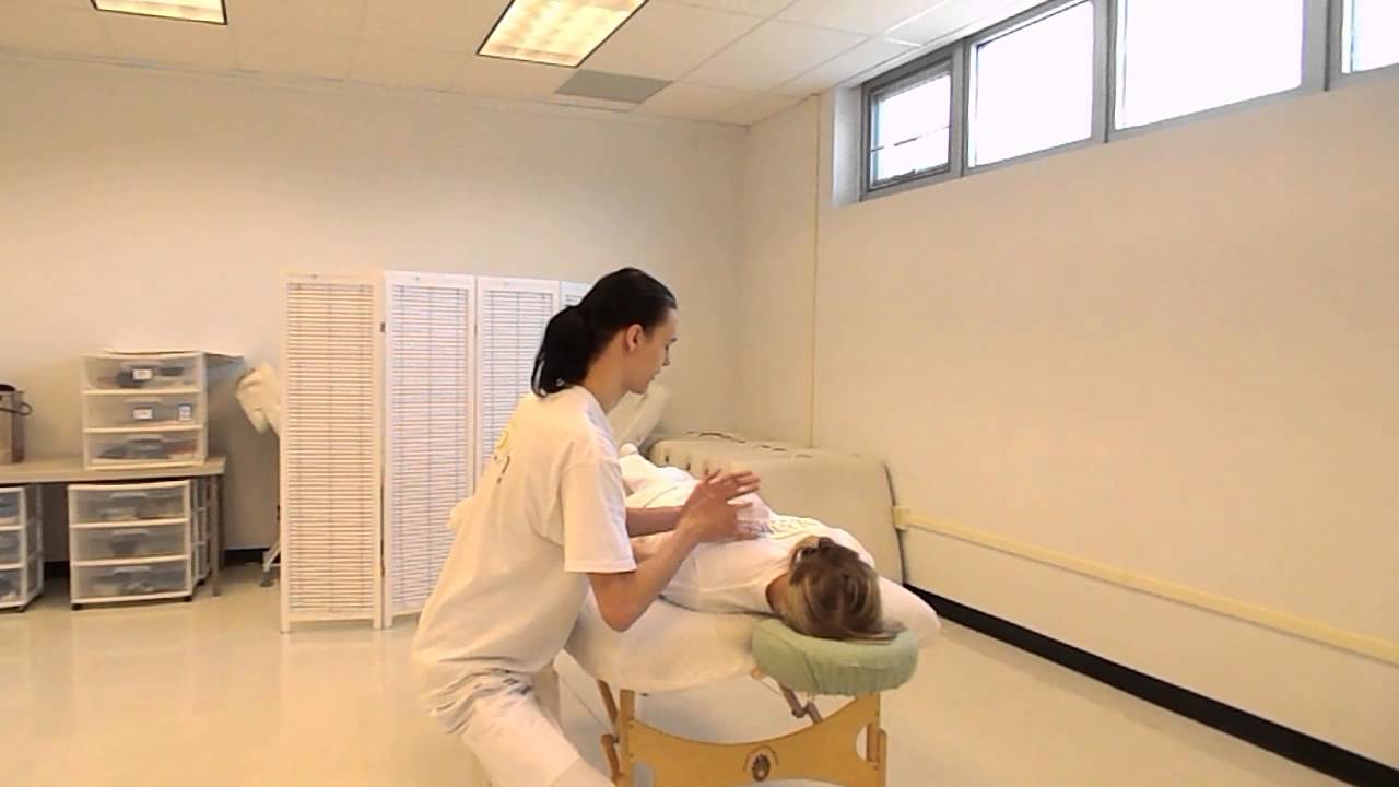 Spa Tech Student Video: Excellent Massage Tapotement Technique by Alex