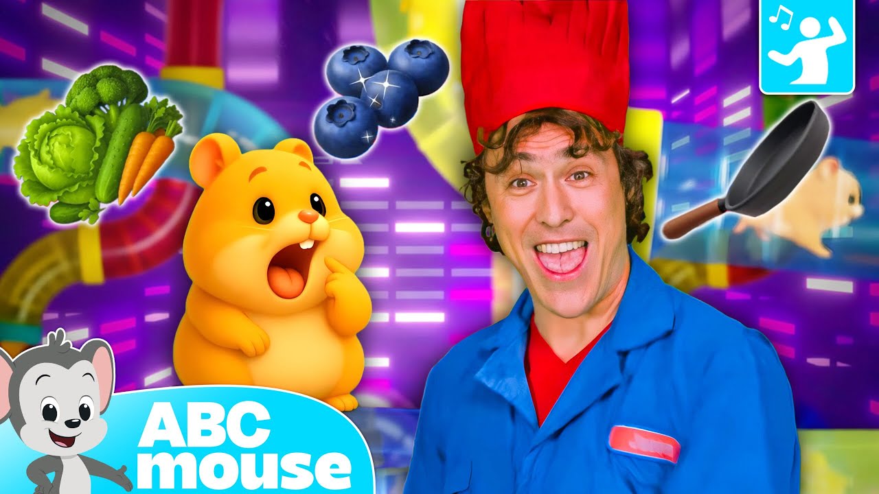 🕺Move With Jason 🎶 | Dance & Brain Break | 🐹 Cookin’ for Hamsters! 🥕 | Exercise for Kids | ABCmouse