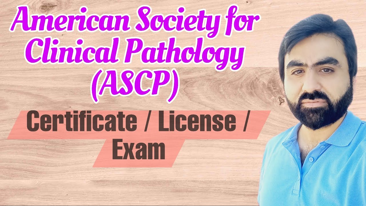 Lec1 | ASCP Certificate | American Society for Clinical Pathology | ASCP License | MLS | Urdu/Hindi