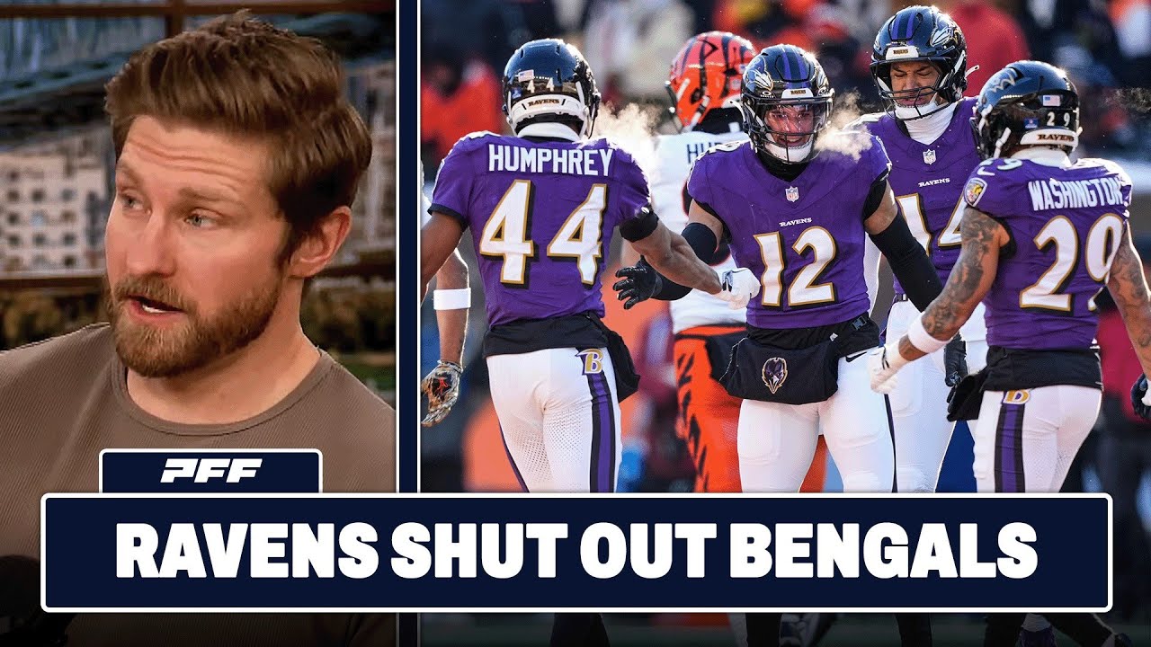Baltimore Ravens vs. Cincinnati Bengals Review | PFF Grade Release Show