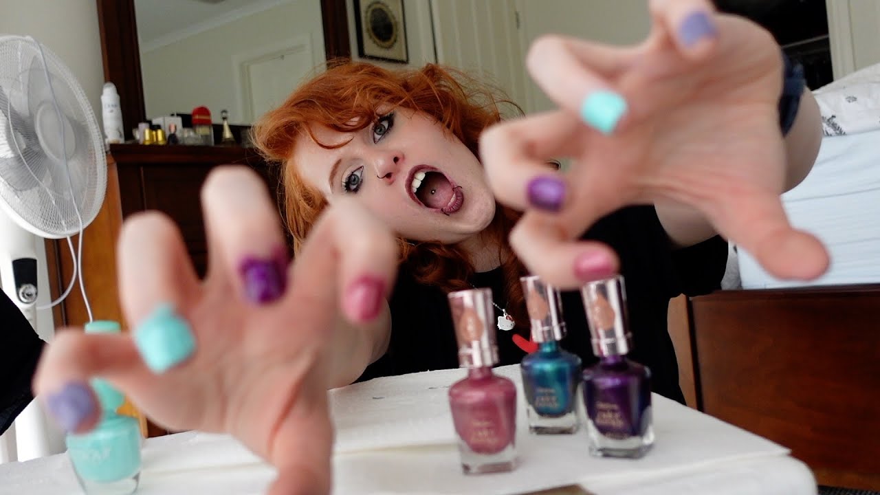 painting my nails