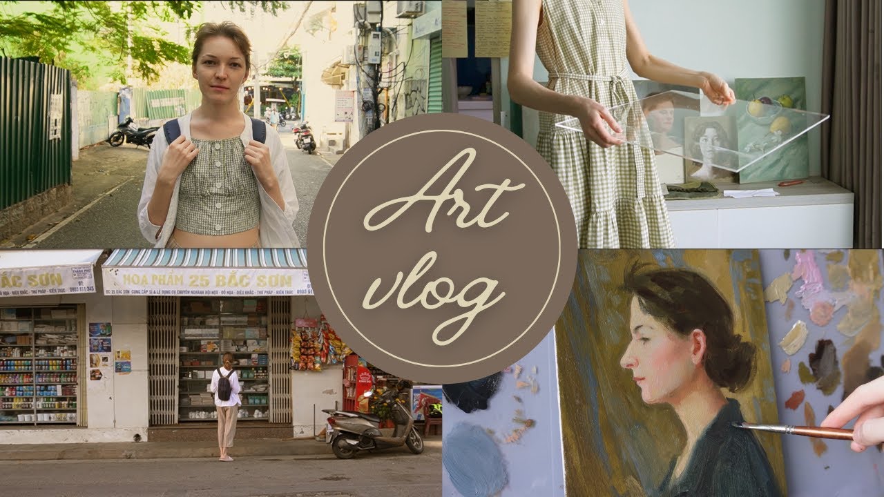 My first art vlog ✨