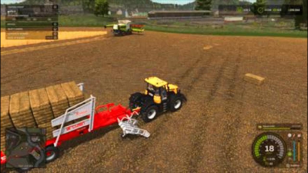 Combining,Baling... and carting! #fs25