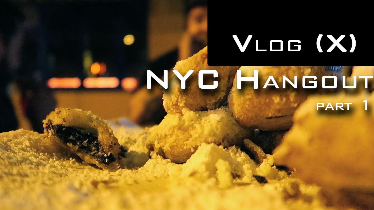 Vlog (x) Franco Pascali, Ryan Edwards and Fried Oreos... NYC pt.1