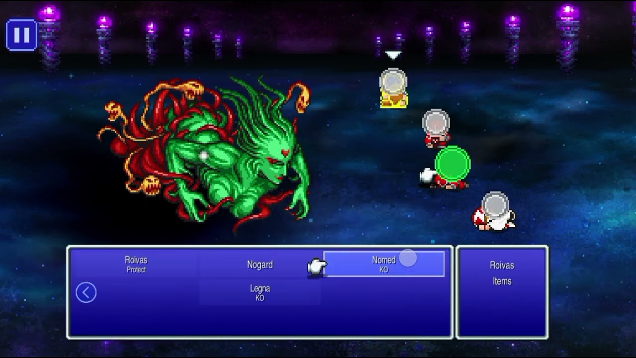 Final Fantasy 3 Pixel Remaster - Cloud of Darkness
