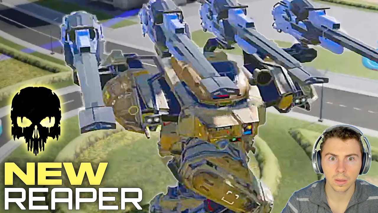 NEW Reaper Snipers Ignore Reflectors & Forcefields... Broken Sniper Weapons | War Robots