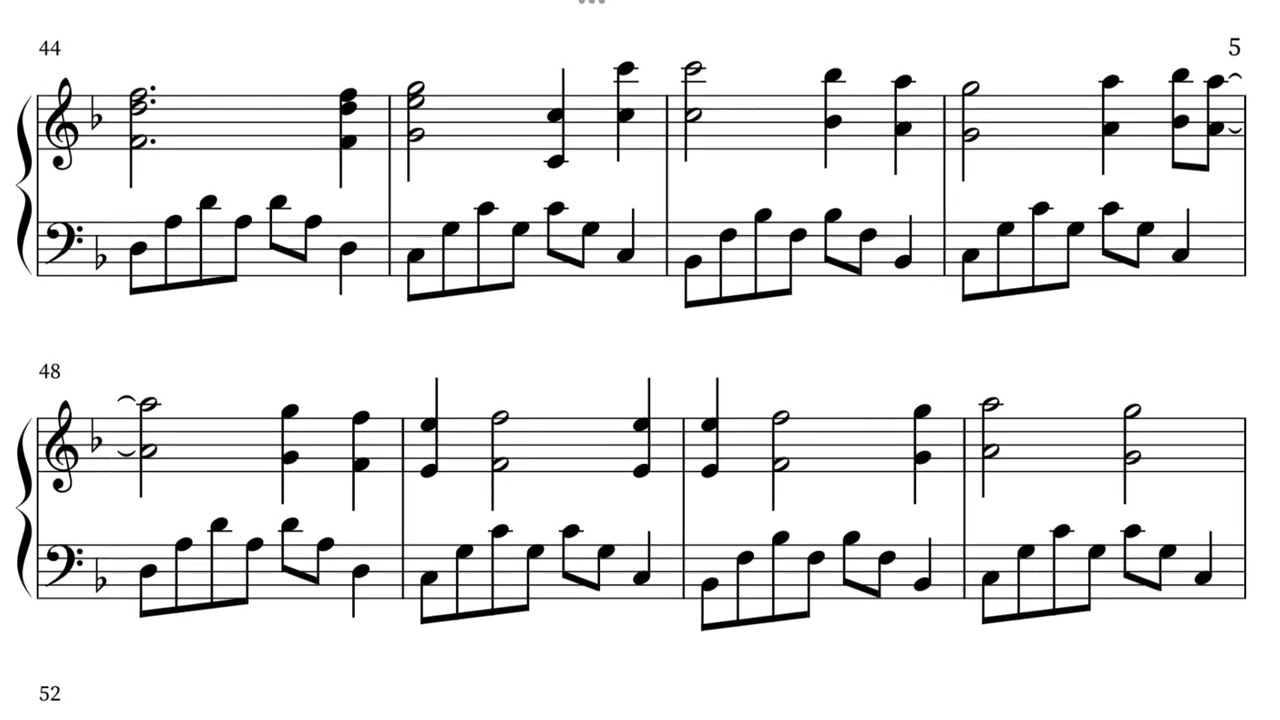 Titanic -My Heart Will Go On - Free piano sheet