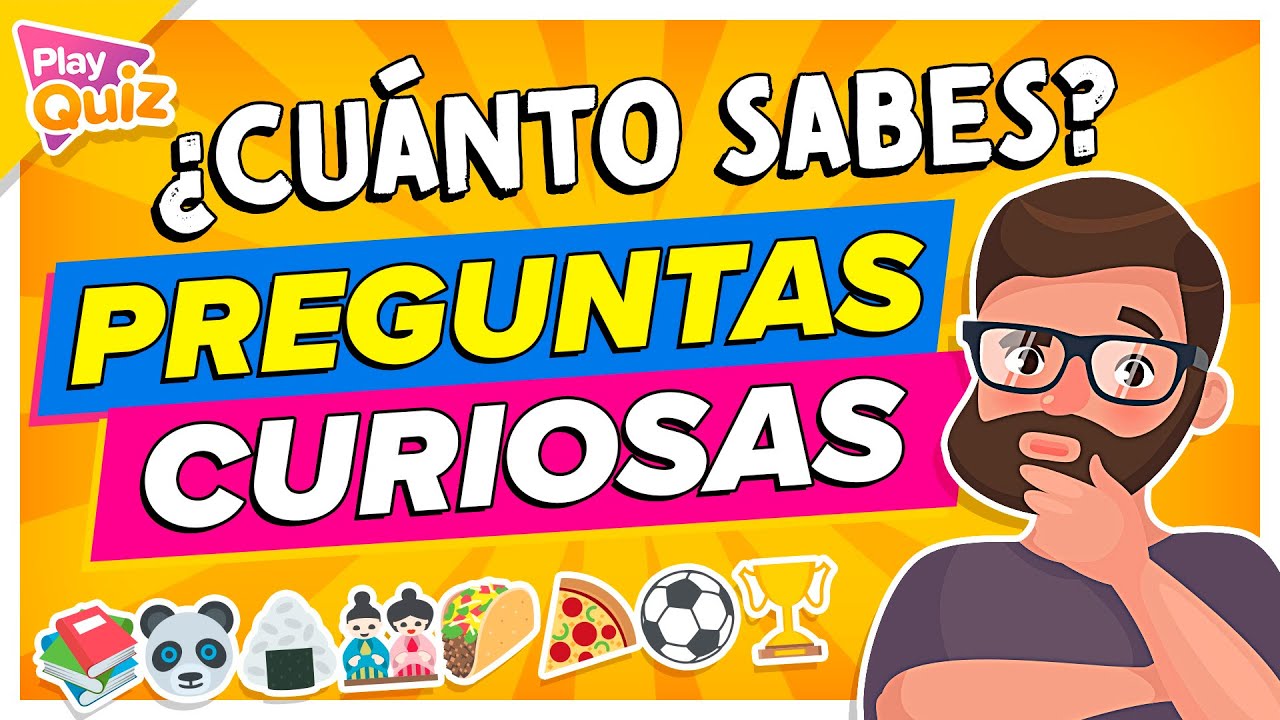¿CUÁNTO SABES? 📚🧠🤓| Test Cultura General y Curiosidades | PlayQuiz Trivia | Preguntas y Respuestas