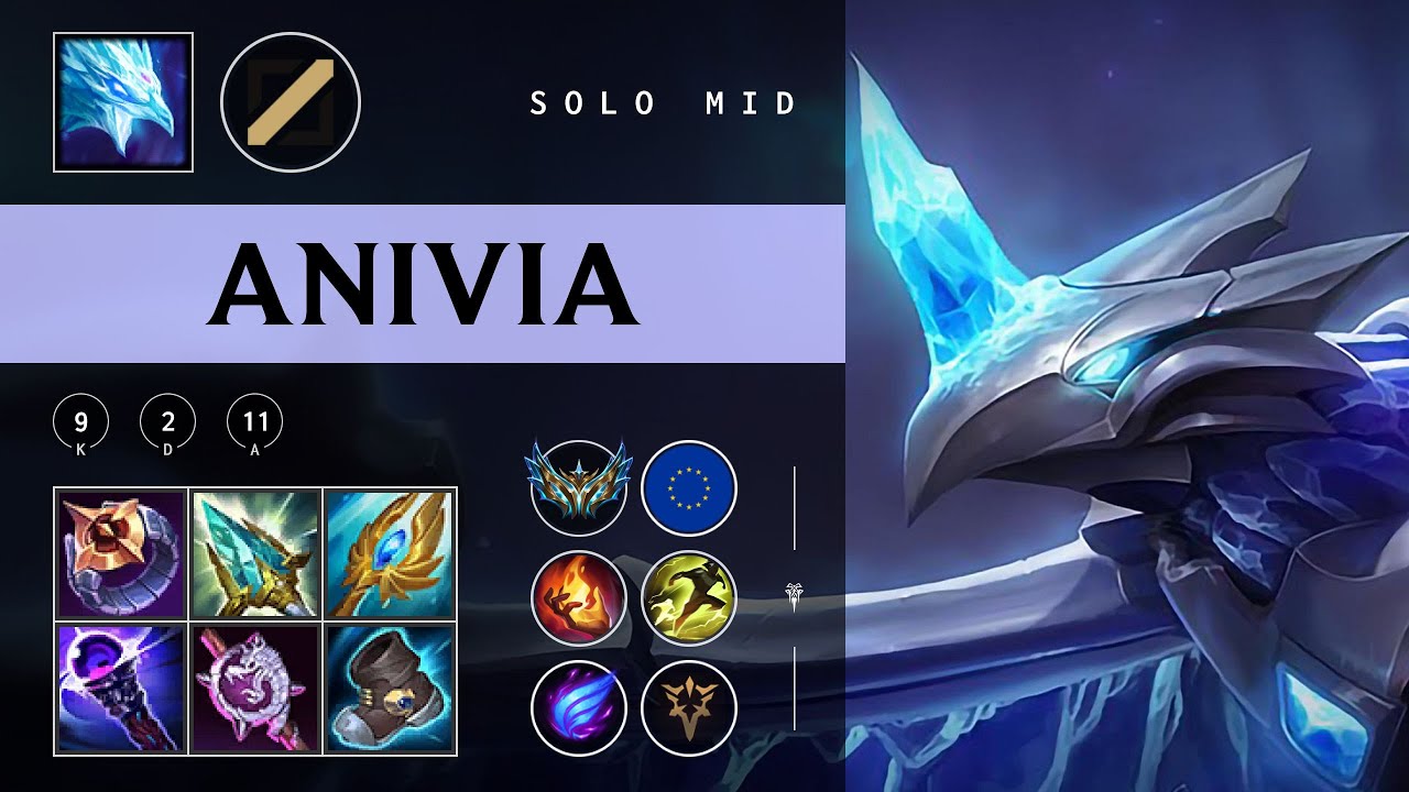 Anivia Mid vs Cassiopeia - EUW Challenger Patch 25.24