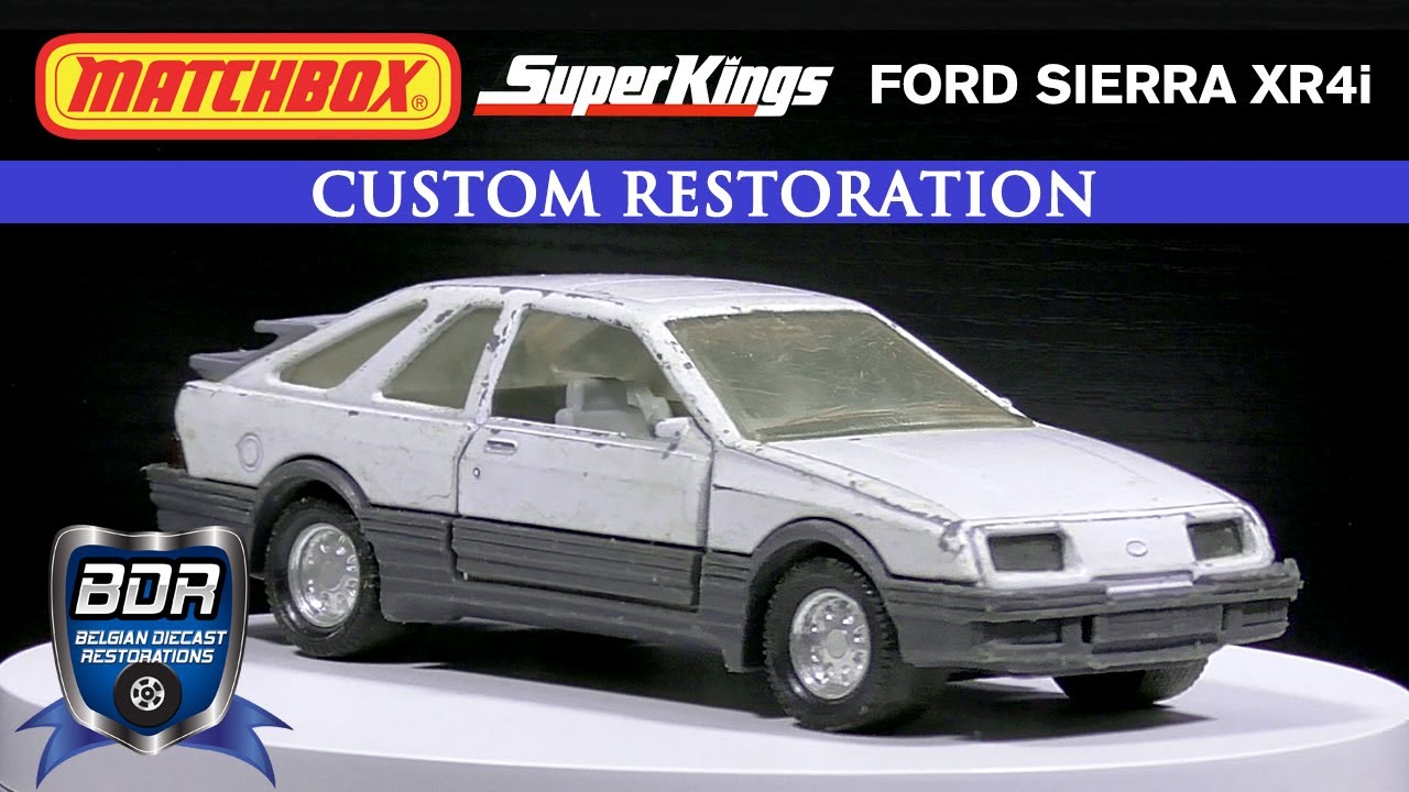 Matchbox SuperKings K-100 Ford Sierra XR4i Custom Diecast Restoration