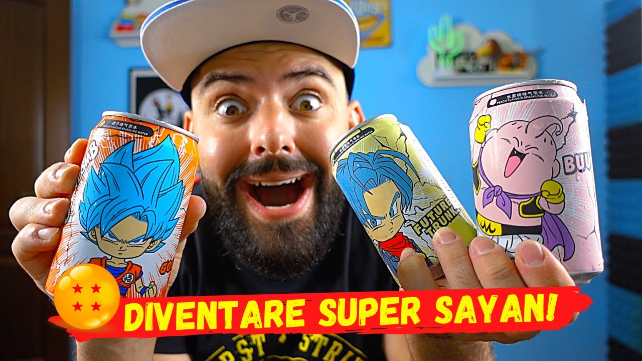 LA BIBITA CHE TI FA DIVENTARE SUPER SAYAN! *dragonball drinks*