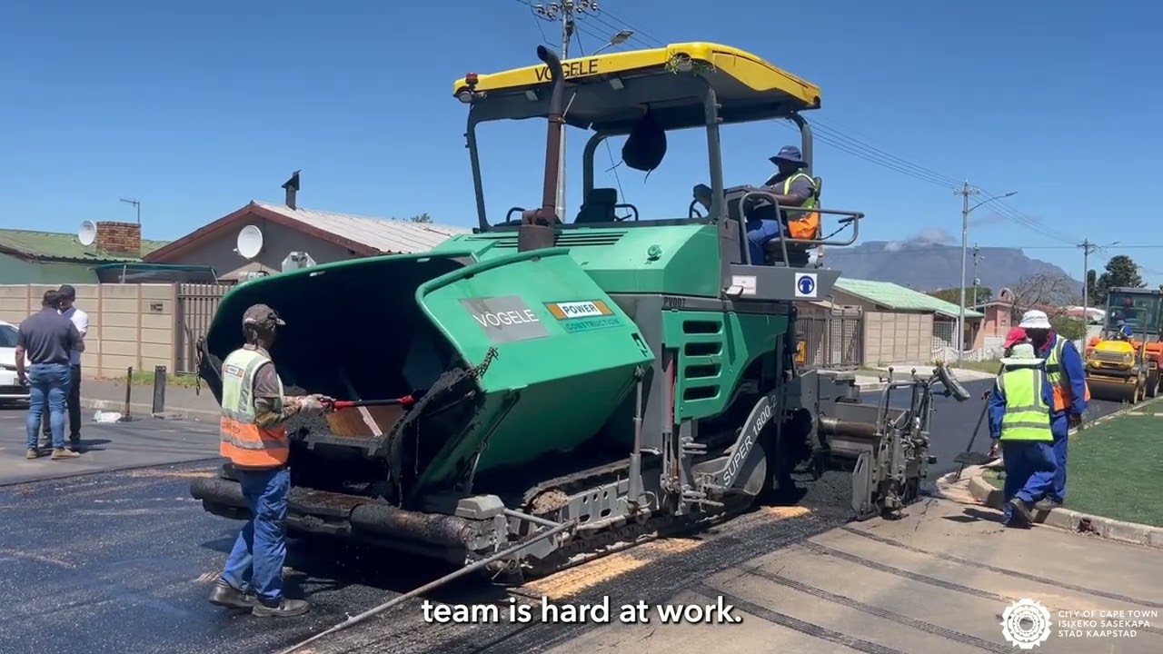 Update on Goodwood Roads Rehabilitation Project