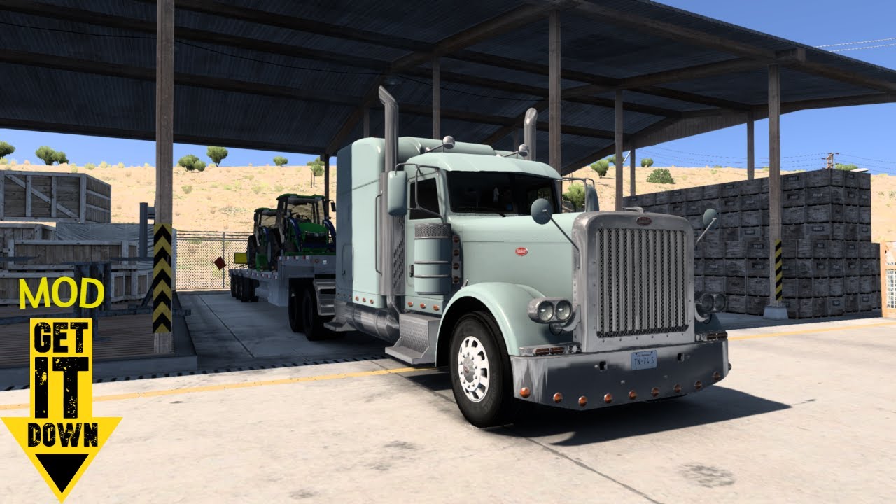 Peterbilt Power! Hauling Backhoe Loader | Page ➡️ Elko | ATS