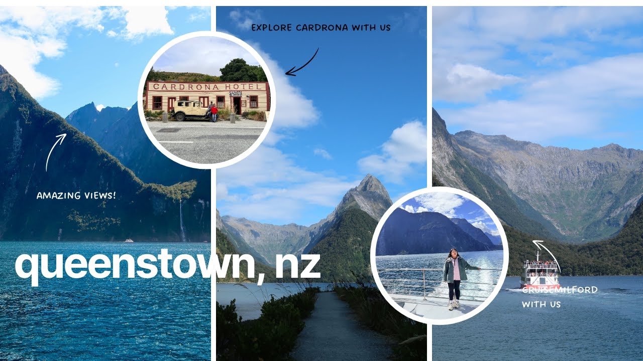 Queenstown NZ Vlog 🇳🇿  - Taking my parents to Milford Sounds, Wanaka, Cardrona & Glenorchy