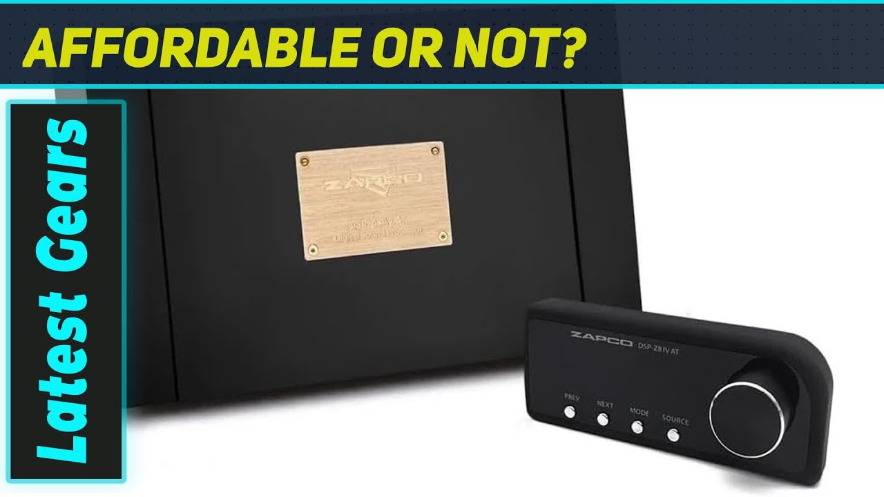Zapco DSP-Z8-IV-AT: High-Res Audio Powerhouse
