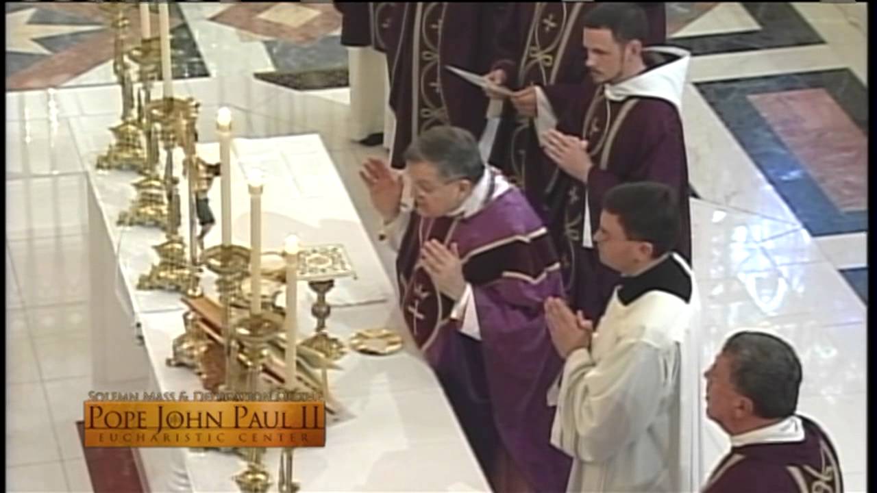 Solemn Mass and Dedication of the John Paul II Eucharistic Center- 2013-12-8