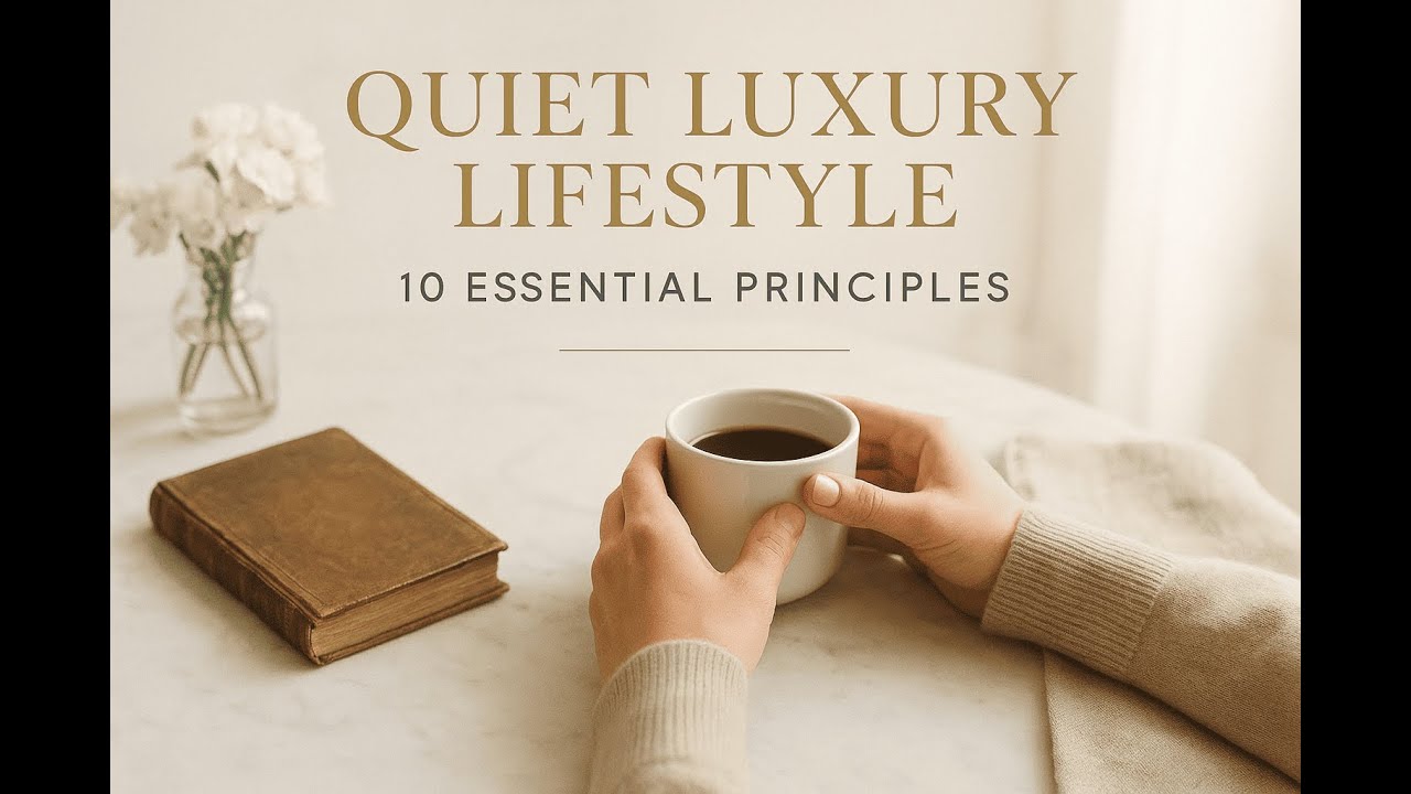 How to Live the Quiet Luxury Lifestyle 10 Tips