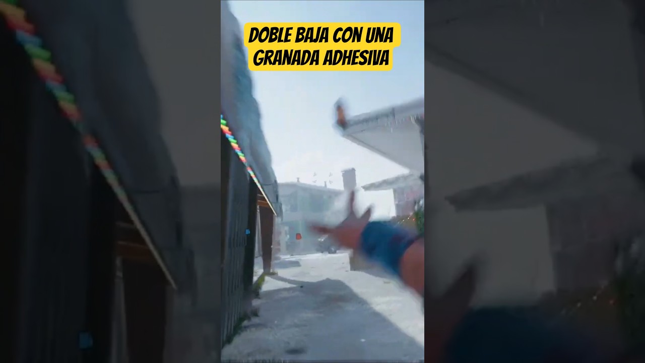 DOBLE BAJA con una GRANADA ADHESIVA en Nuketown Navideño Call of Duty BLACK OPS 6 
