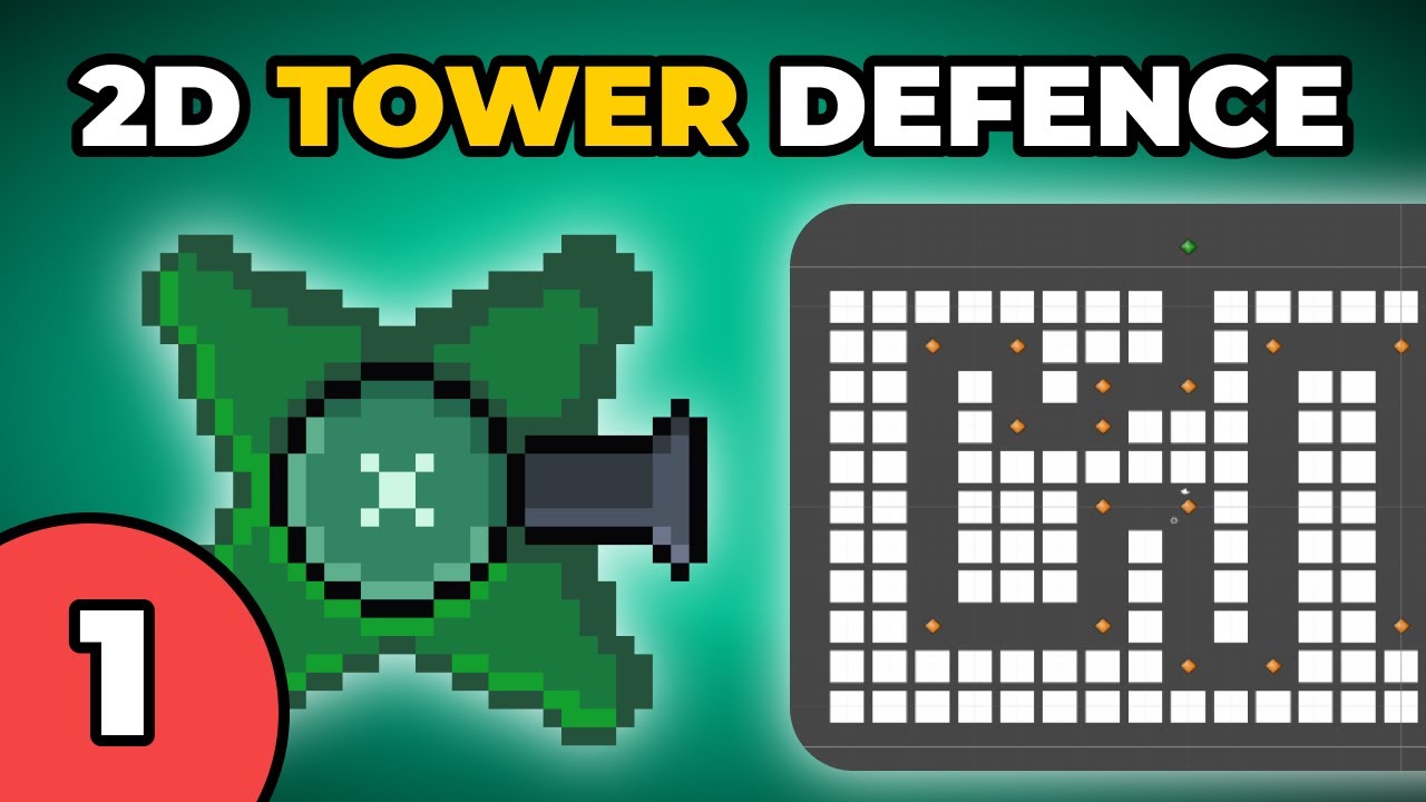 Создайте 2D-игру в жанре Tower Defense на Unity #1