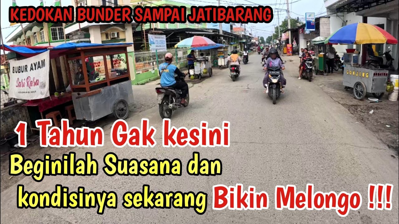 Beginilah Suasana dan kondisinya sekarang ! Pasar Kedokan bunder sampai pasar Jatibarang Indramayu