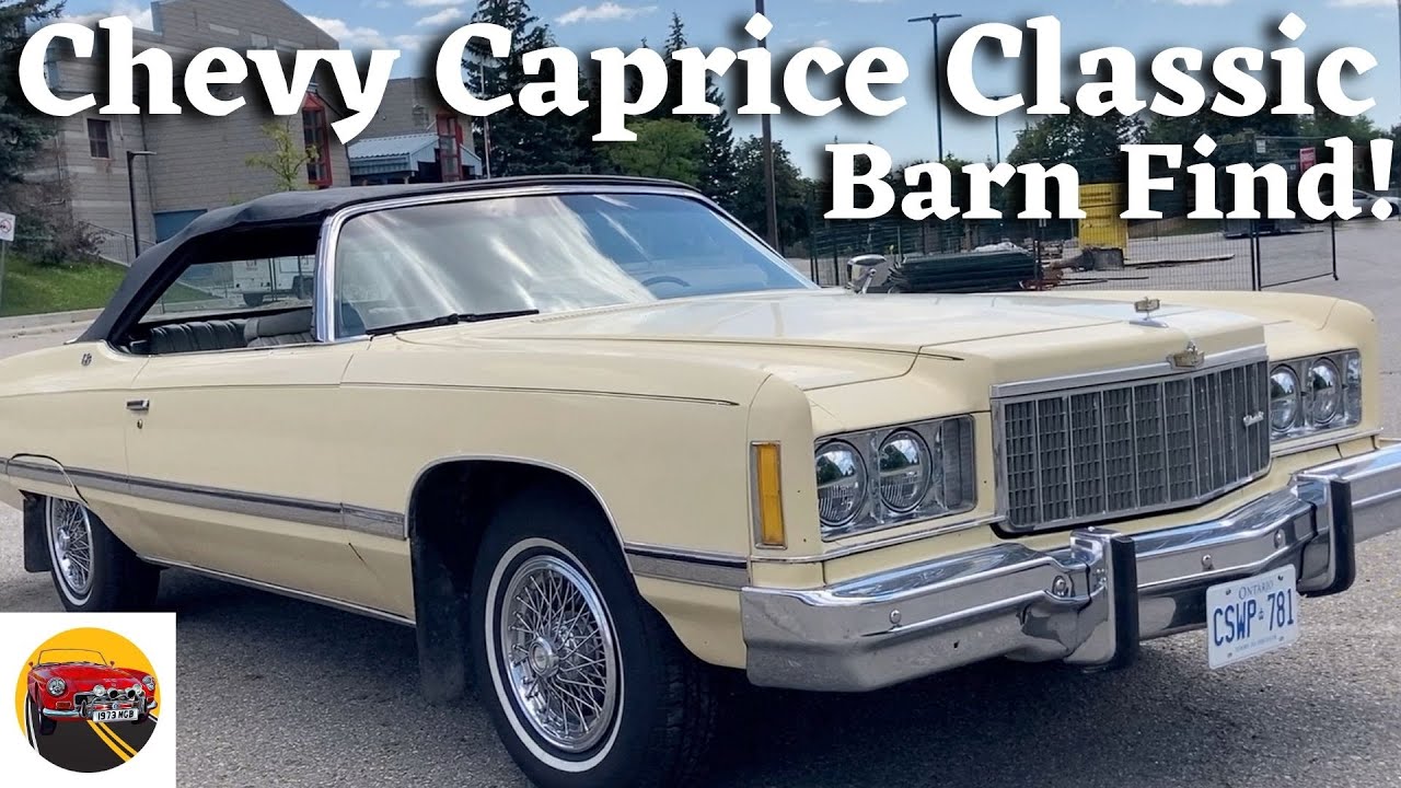 Chevrolet Caprice Classic Convertible – невероятная находка для амбара!