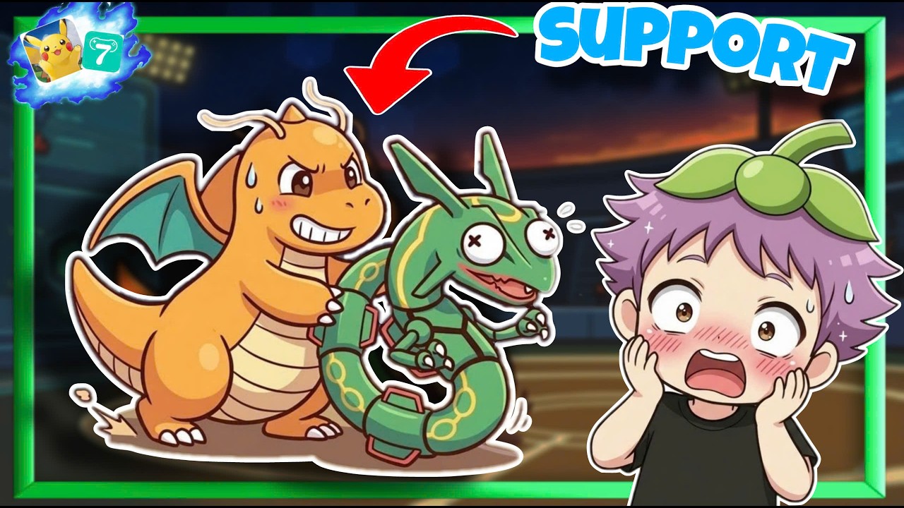Tôi Dùng LANCE's Dragonite Để Support Cho RAYQUAZA | Huyền Thoại Pokeland by X7