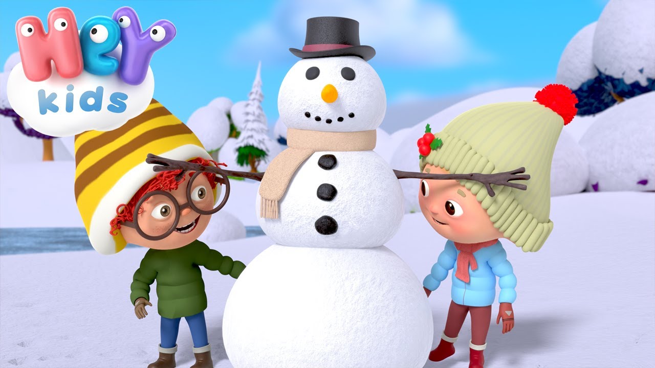 A Hóember dal ⛄️ Karácsonyi zenék gyerekeknek | HeyKids - Gyerekdalok és Mondókák