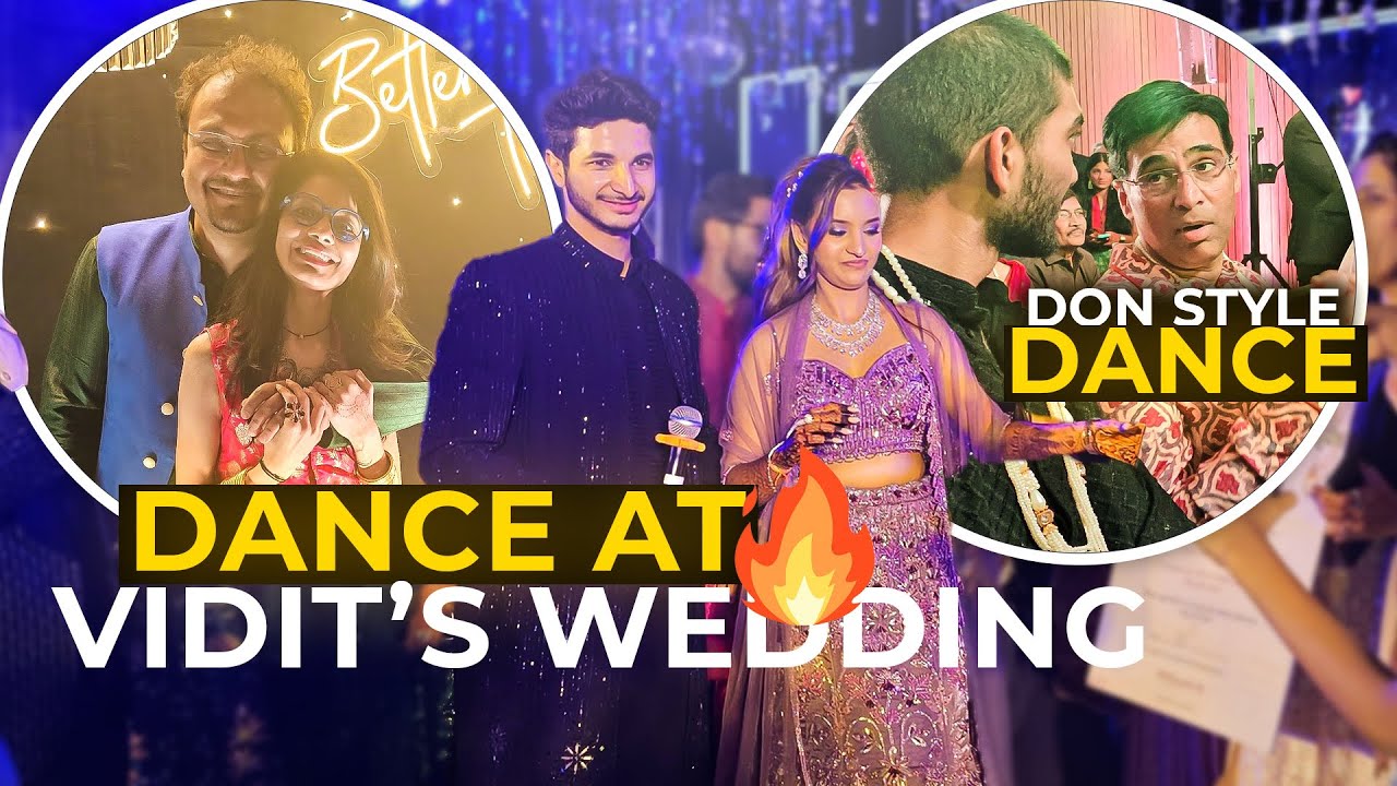 The dance performance of Gukesh, Vishy Anand and Anish Giri at the wedding of Vidit Gujrathi
