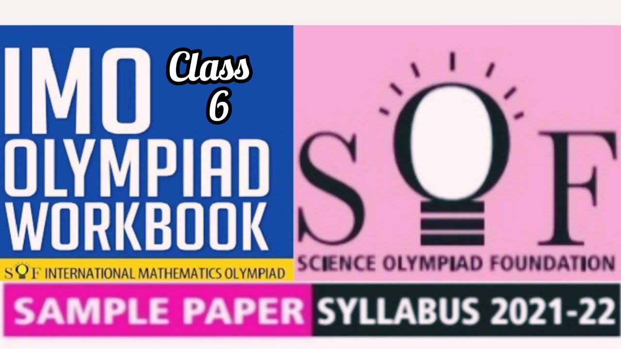 International Maths Olympiad IMO Sample Paper 2021-2022 for Class 6.