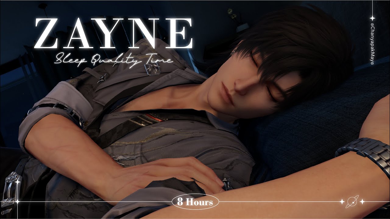 【8 HOURS】Sleep in Zayne’ Arms | Rainy Romance | ZAYNE Sleep Quality Time | Love and Deepspace ASMR