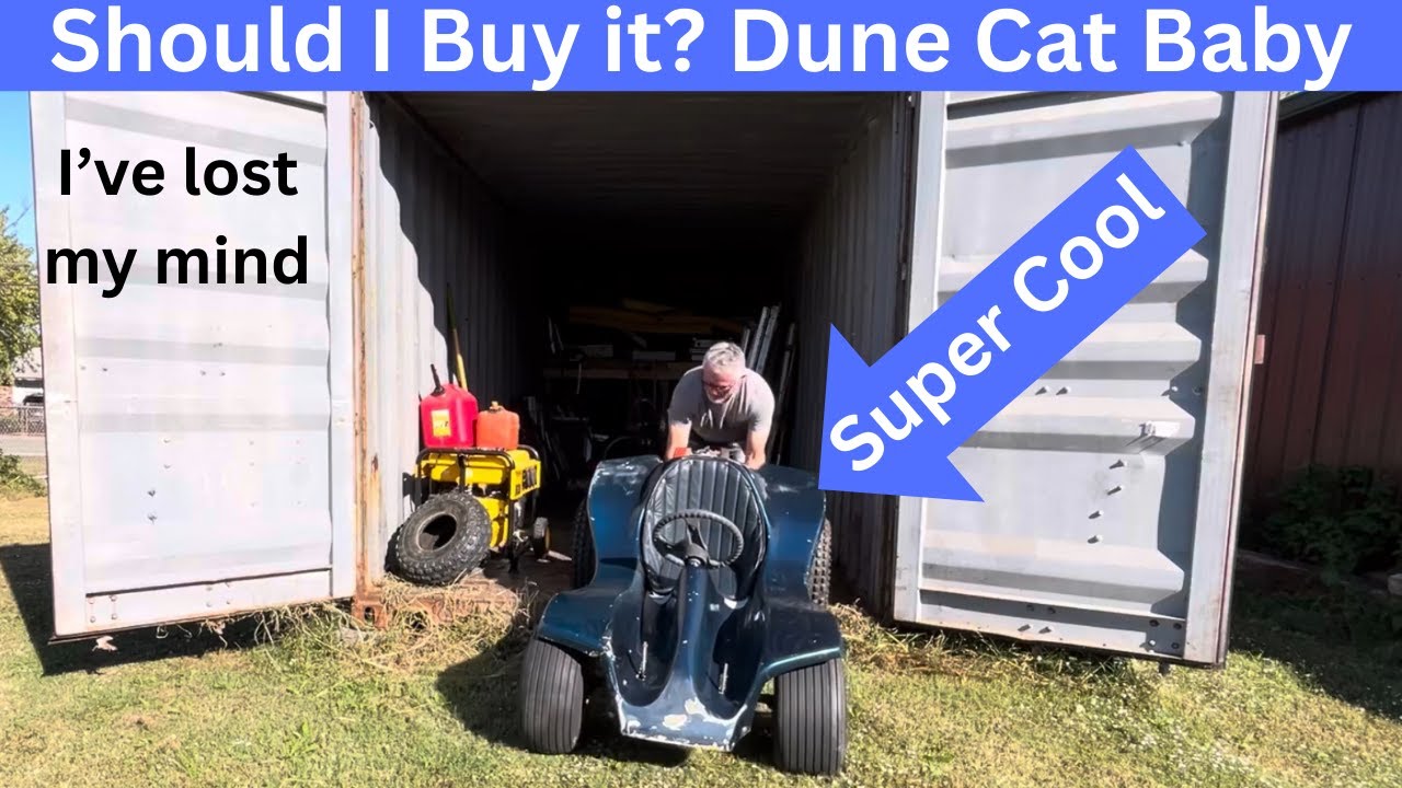 Dunecat, часть 1. Стоит ли покупать? Винтажный мини-багги Dune Cat? Вы выколете себе глаз!