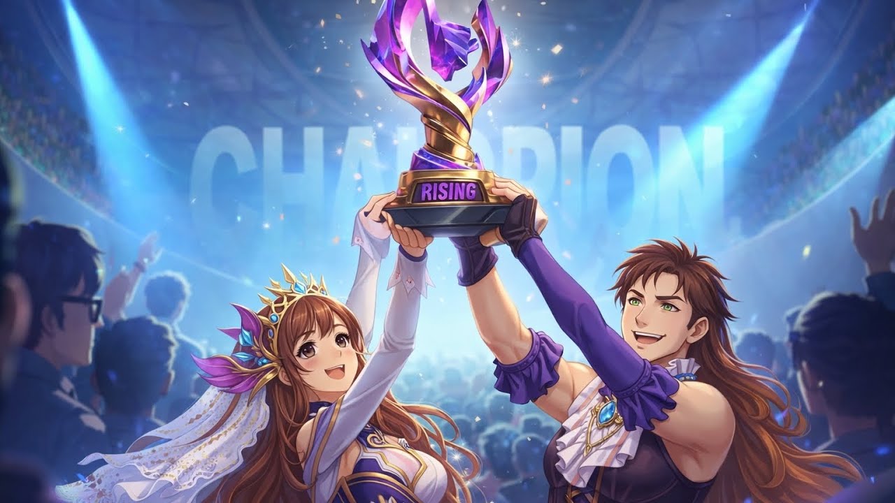 FIZEMOS HISTÓRIA NESSA FINAL! ( RISING OPEN) - MOBILE LEGENDS 