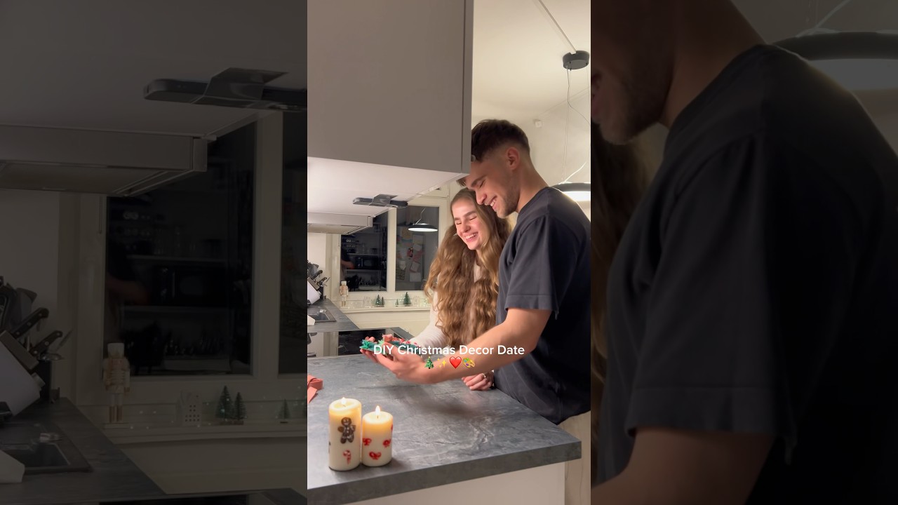 DIY Christmas decor date! 🎄 #christmas #lastchristmas #diy #couple #couplegoals #beziehung