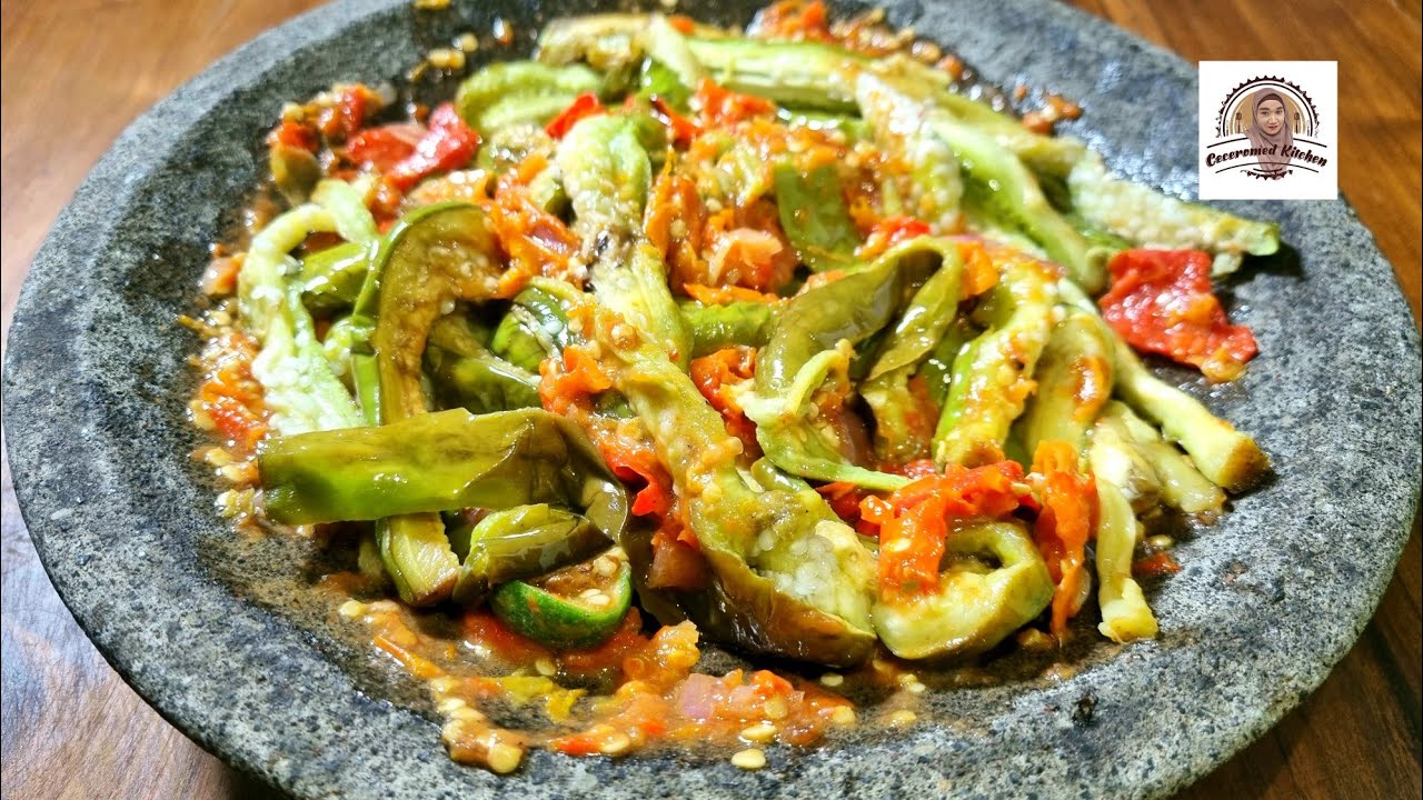 Terong Suwir Disambelin, Siap-siap Masak Nasi yang Banyak.