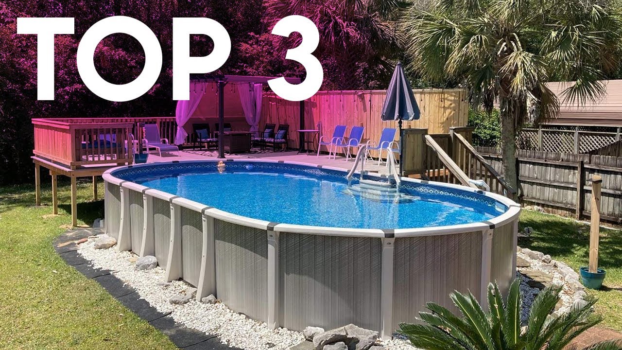 TOP 3 : Meilleure Piscine Hors Sol 2025
