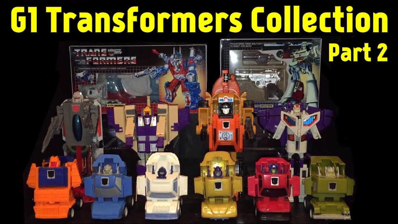 Vintage 1980’s G1 Transformers Collection - Part 2 of 5 (with collector commentary)