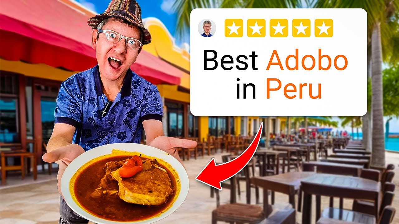 BEST PORK STEW in PERU (ADOBO) | Subtitulado