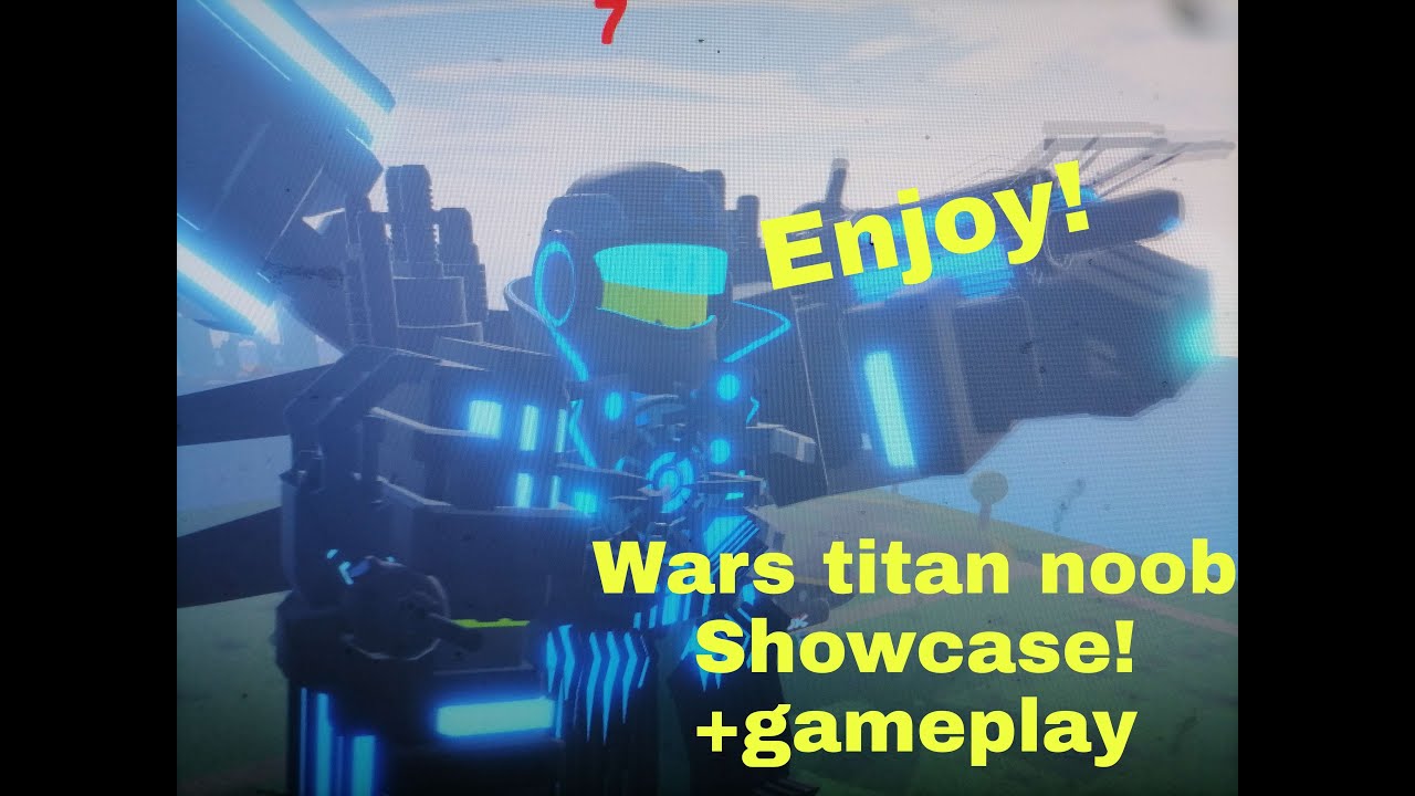 Wars titan noob showcase+gameplay in  NE:Battlefront!