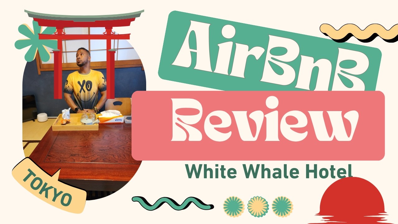 AUTHENTIC Japanese Style Airbnb in Tokyo! 🇯🇵 | White Whale Hotel AirBnB Review