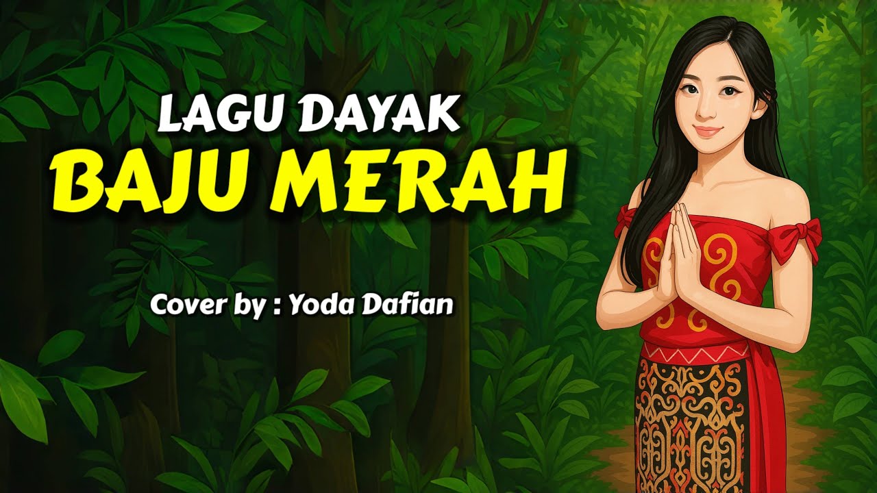 Baju Merah | Piano | Lagu Dayak | cover terbaru 2025