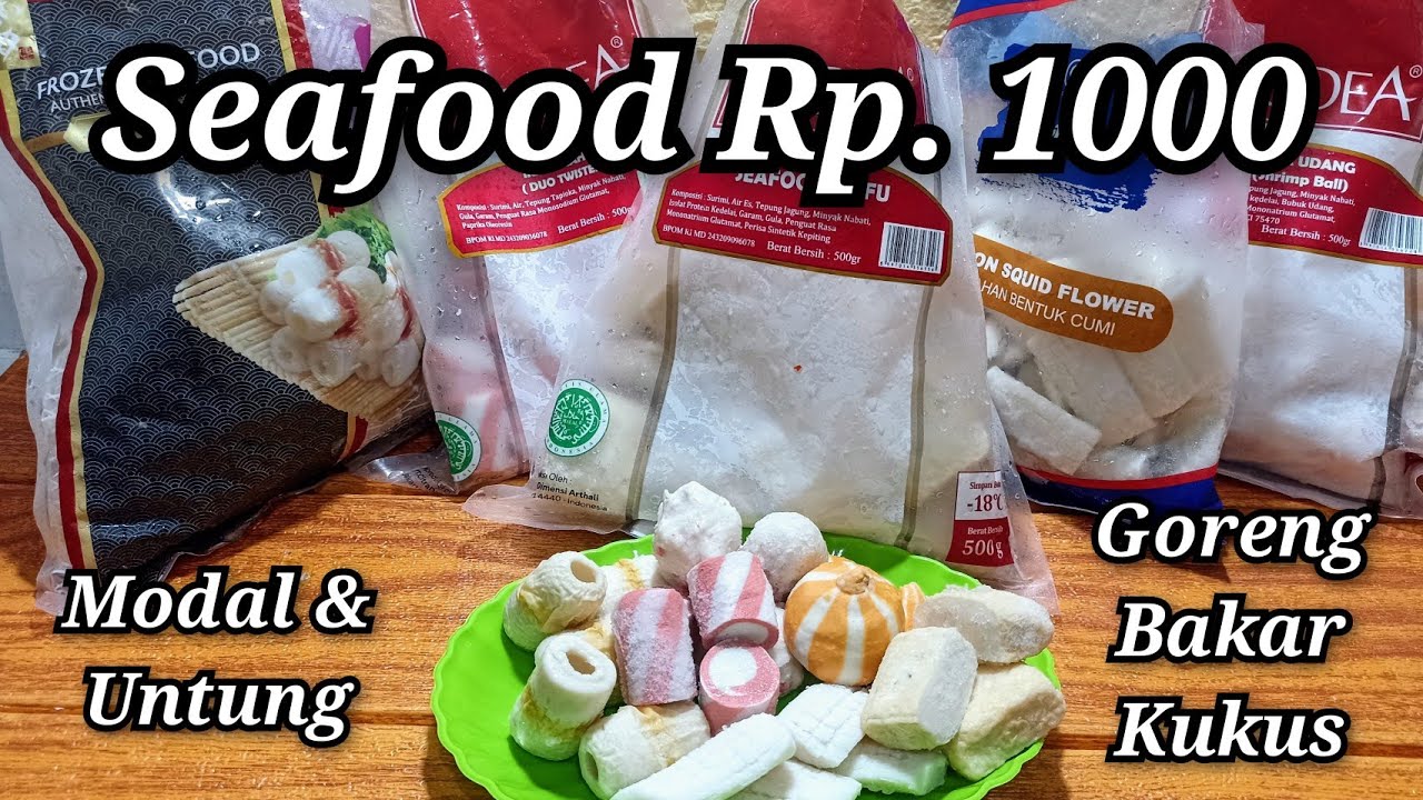 Modal Awal Jualan Seafood Rp. 1000 an