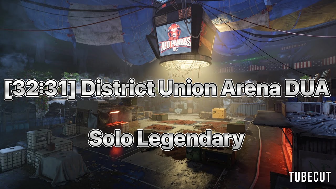 [32:31] The Division 2 | District Union Arena DUA Solo Legendary | PS5